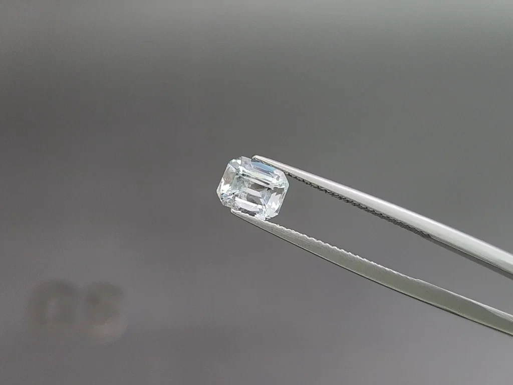 Achteckig geschliffener aquamarin 3,29 karat, Madagaskar Image №3