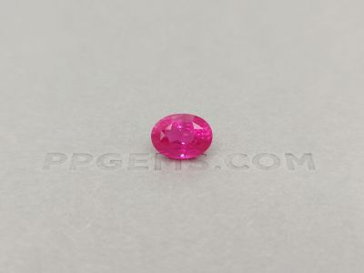 Neon pink mahenge spinel 5.02 ct oval cut photo