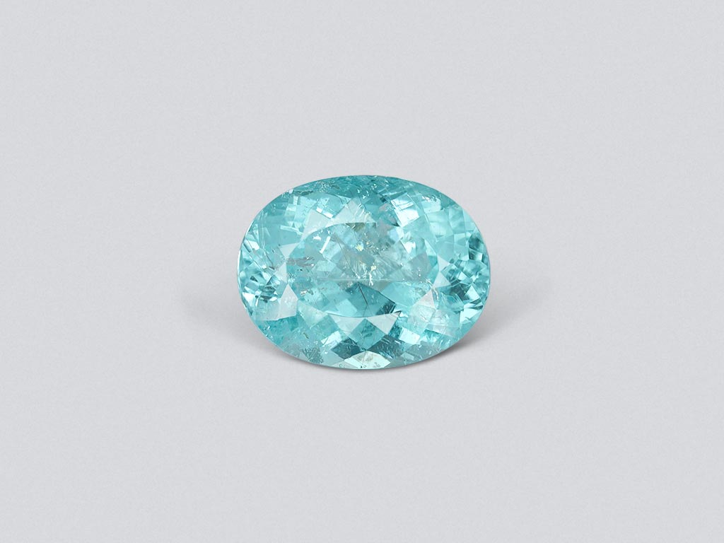 Paraiba tourmaline in oval cut 6.52 ct from Mozambique Image №1