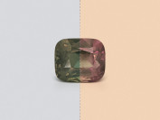 Alexandrite taille coussin à changement de couleur 2,02 ct, Sri Lanka