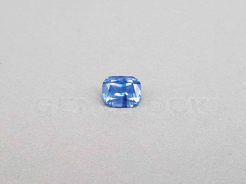 Unheated blue sapphire in cushion cut 6.07 ct, Madagascar Image №1