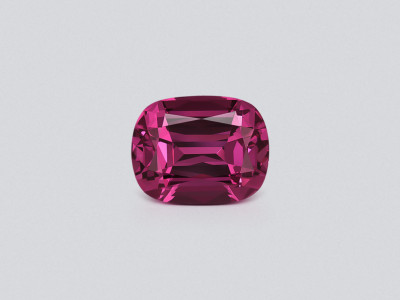 Garnet rhodolite cushion cut 5.00 carats, Tanzania photo