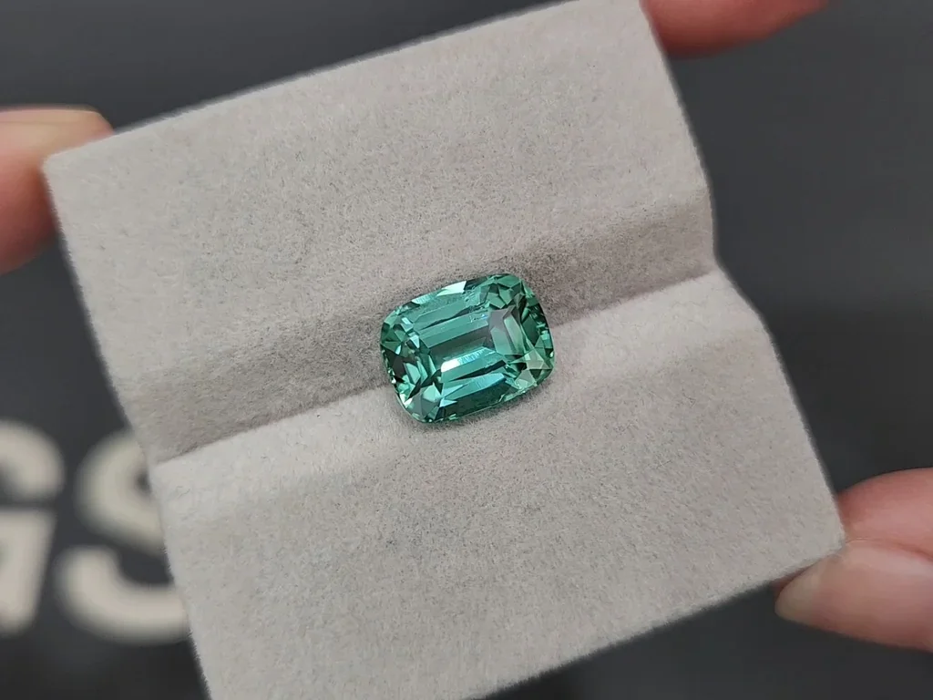 Turmalina Laguna de talla cojín de 4,23 quilates, Afganistán Image №4