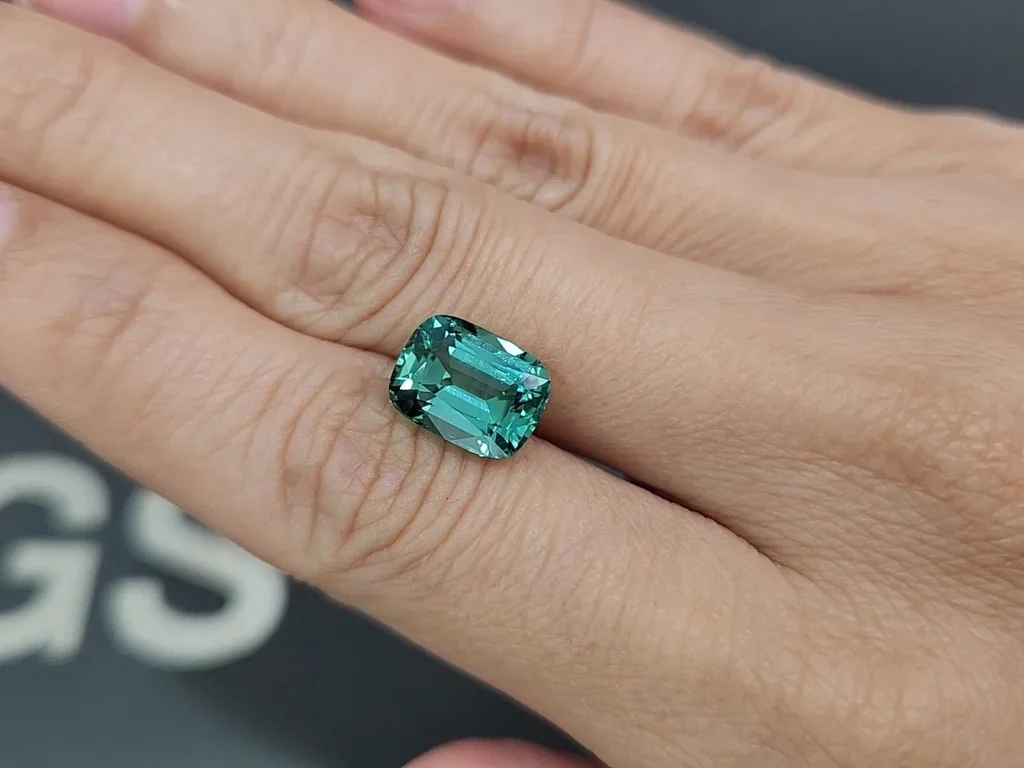 Turmalina Laguna de talla cojín de 4,23 quilates, Afganistán Image №2