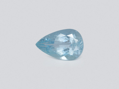 Aigue-marine taille poire, 6,81 carats, Madagascar photo