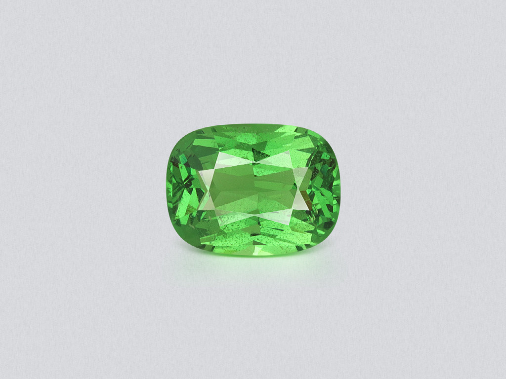Tsavorite garnet cushion cut 1.65 carats,Tanzania Image №1
