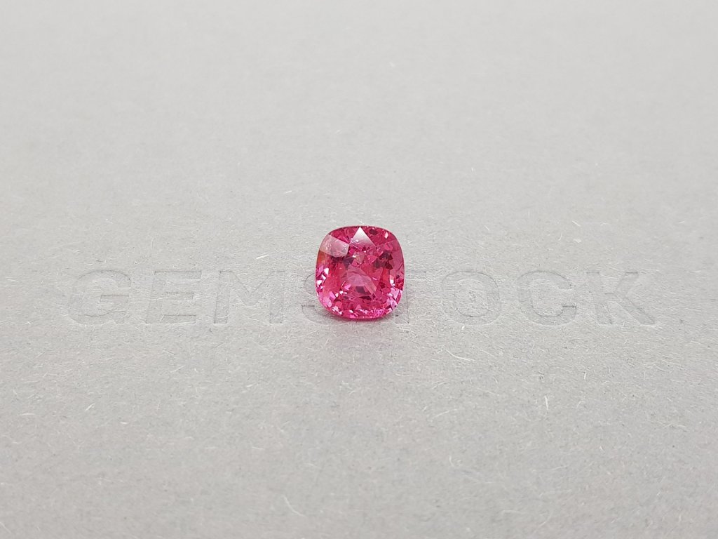 Cushion cut bright pink Burmese spinel 2.60 ct Image №1