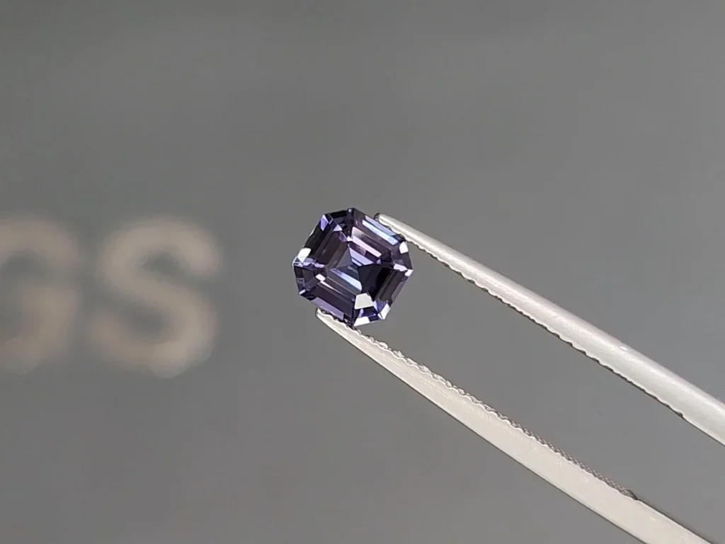Spinelle lavande taille octogonale de 1,08 carats, Tanzanie Image №3
