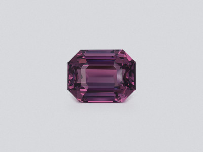 Espinela púrpura de talla octogonal de 6,05 quilates, Birmania photo