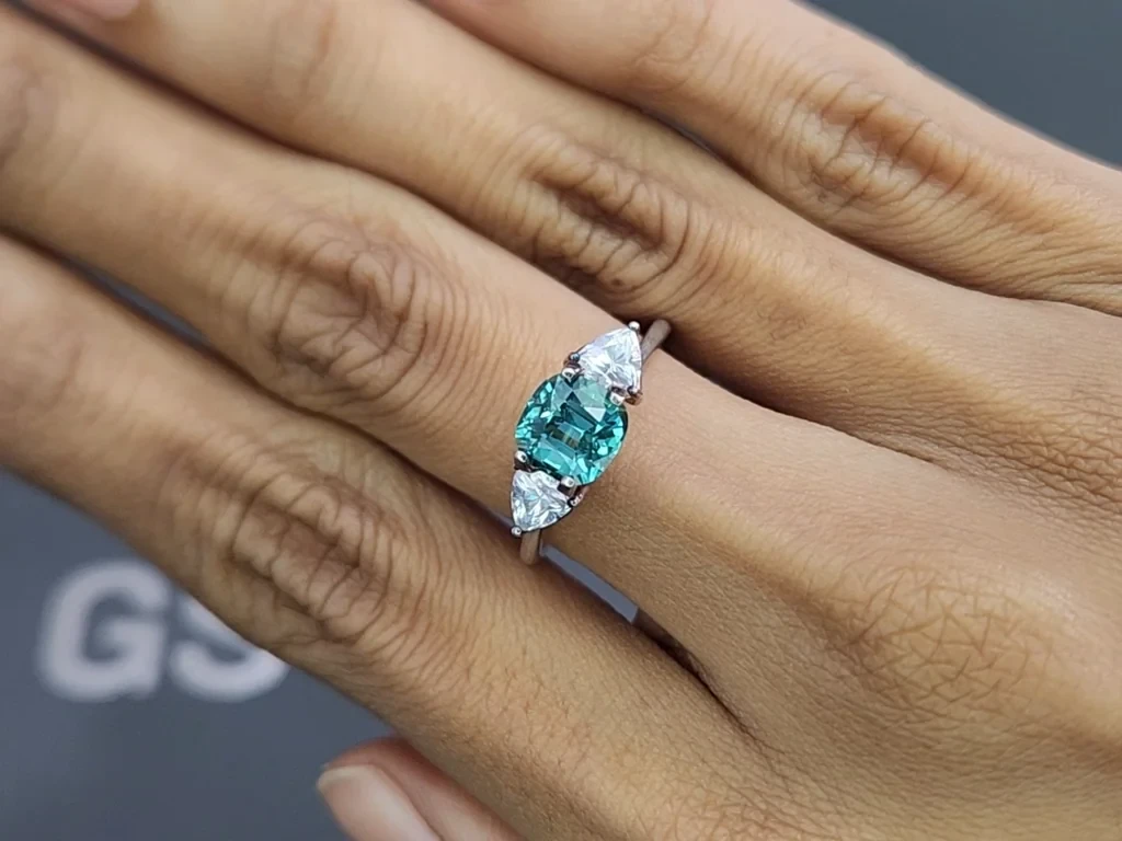 Turmalina talla cojín laguna de 1,70 quilates, Afganistán Image №5