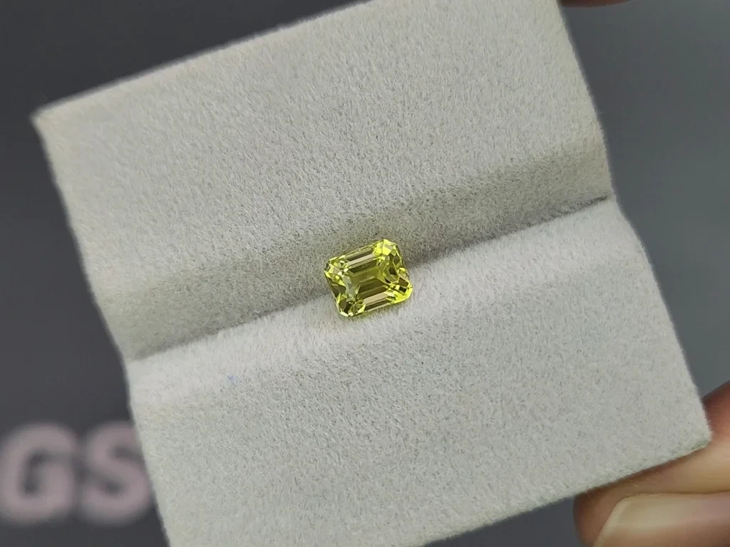 Chrysoberyll im achteckschliff 1,18 karat, Sri Lanka Image №4