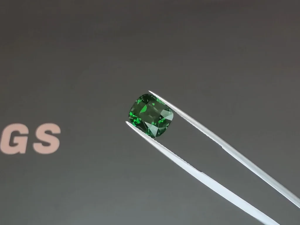 Grenat tsavorite taille coussinde 5,05 carats, Tanzanie  Image №3