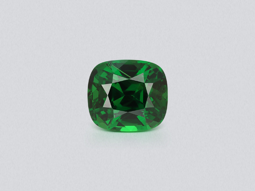 Grenat tsavorite taille coussinde 5,05 carats, Tanzanie  Image №1