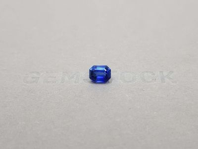 Intense blue sapphire, octagon cut, 1.79 ct, Sri Lanka photo