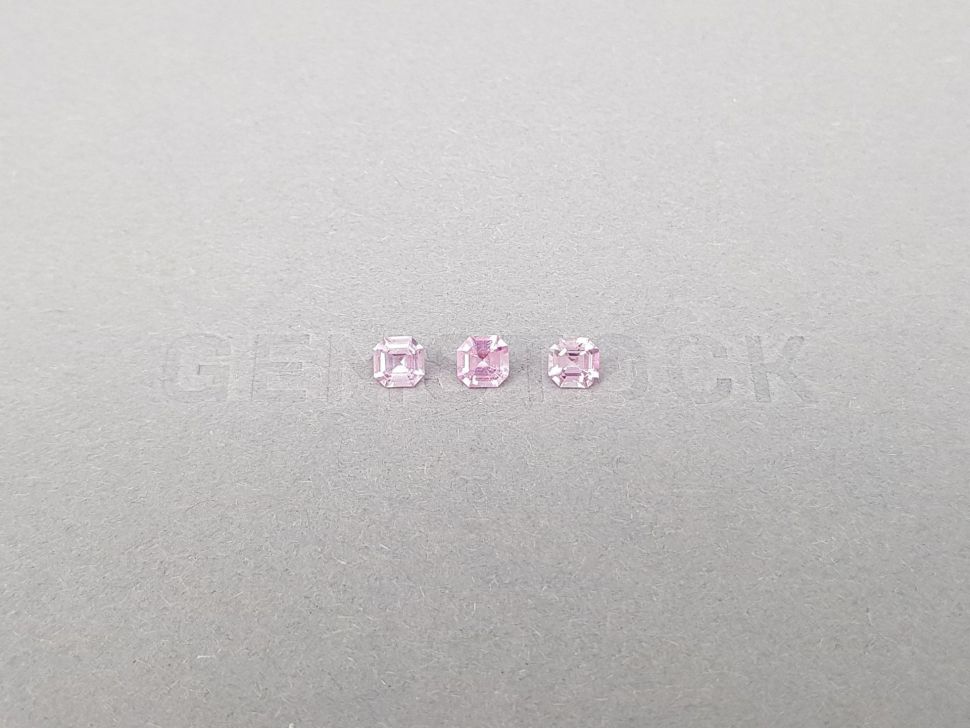 A set of pink spinels from Mahenge 0.84 carats, Tanzania Image №1
