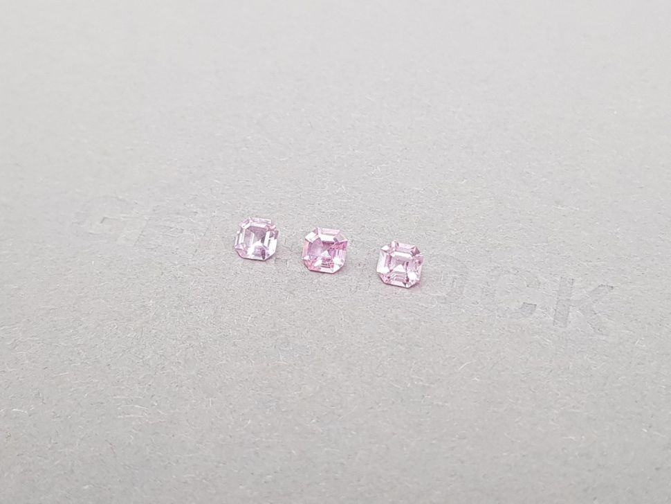 A set of pink spinels from Mahenge 0.84 carats, Tanzania Image №3