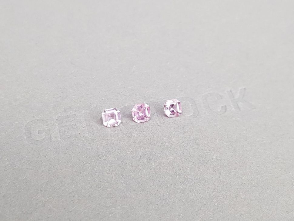 A set of pink spinels from Mahenge 0.84 carats, Tanzania Image №2