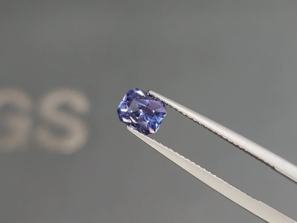 Spinelle lavande taille radiant 1,15 ct Tanzanie Image №3