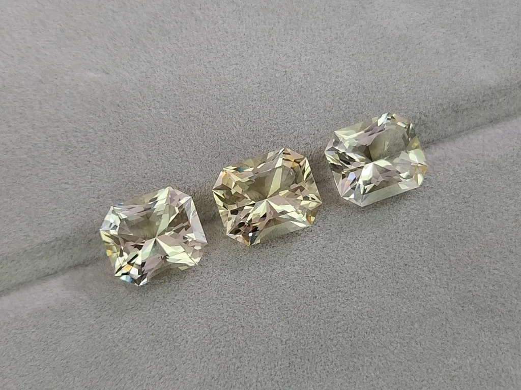 Set of citrines high precision radiant cut 36.30 carats, Africa Image №5