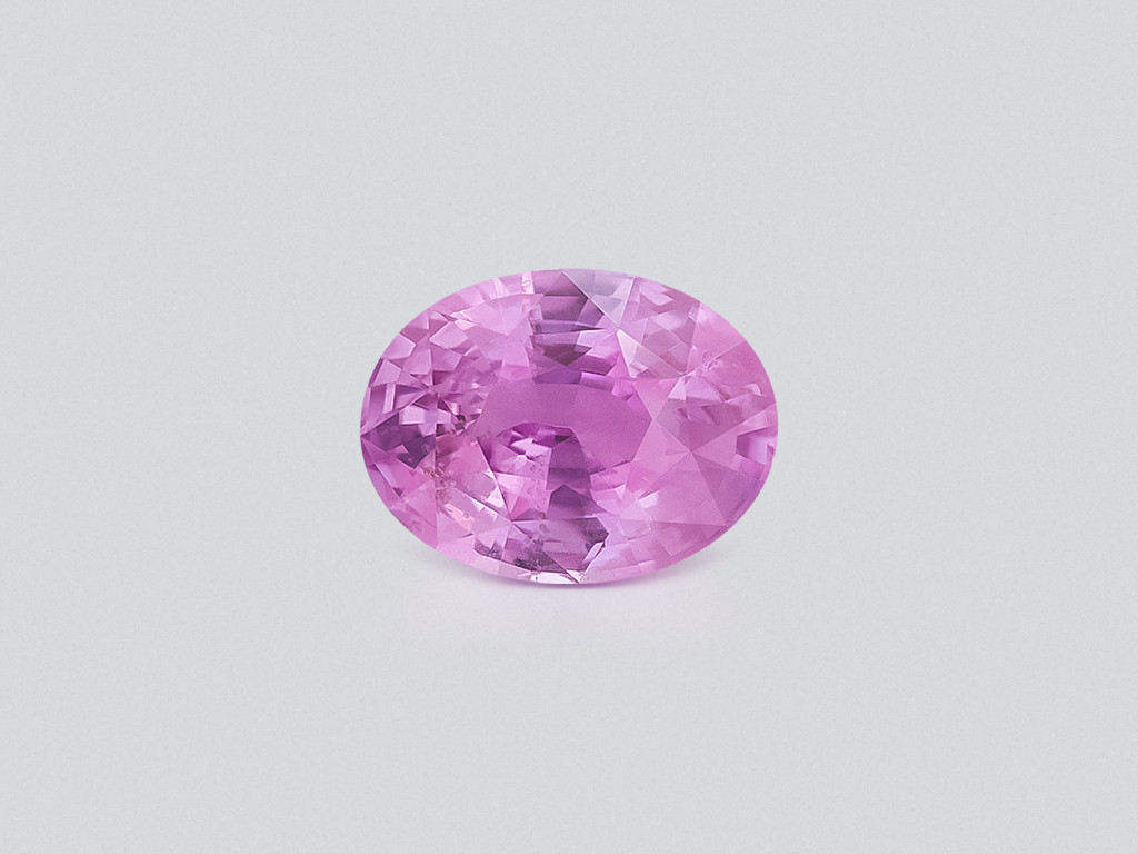 Unbeheizter rosa saphir im ovalschliff 2,05 karat, Sri Lanka Image №1