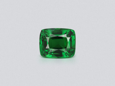 Grenat tsavorite de taille coussin de 3,54 carats, Tanzanie  photo