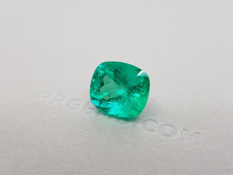 Unique large Colombian emerald 10.79 ct, GRS (Insignificant) Image №3