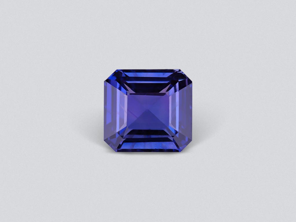 Blue unheated asscher cut sapphire 2.09 carats, Sri Lanka Image №1