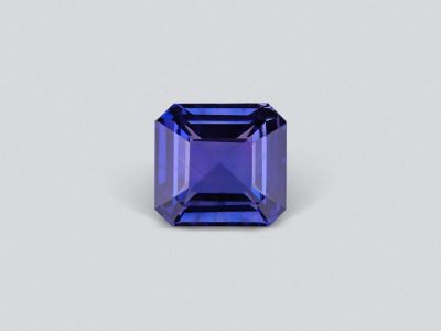 Unheated Royal Blue asscher cut sapphire 2.09 carats, Sri Lanka photo