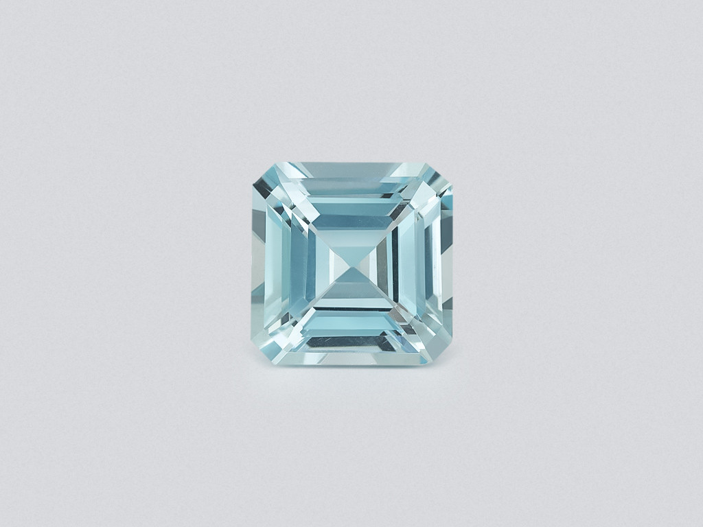 Aigue-marine taille asscher, 6,56 carats, Madagascar Image №1