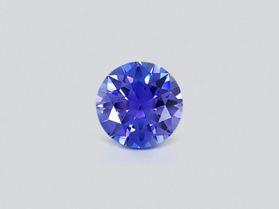 Large Round Cut Tanzanite 30.01ct, Tanzania photo