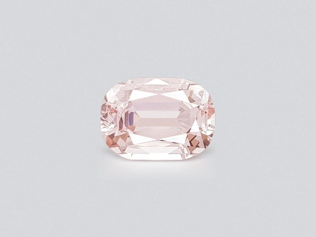 Morganite rose clair taille coussin 5,89 ct Image №1