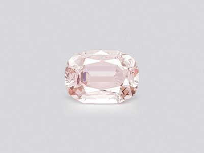 Morganite rose clair taille coussin 5,89 ct photo