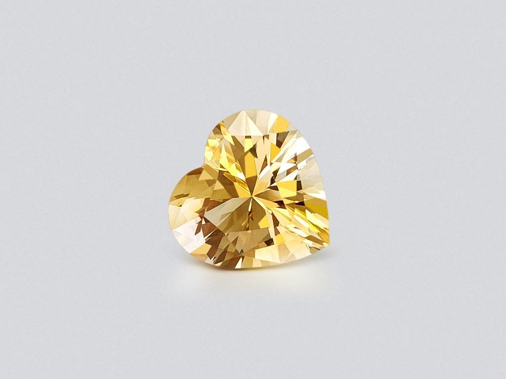 Citrine taille coeur 5,03 carats  Image №1