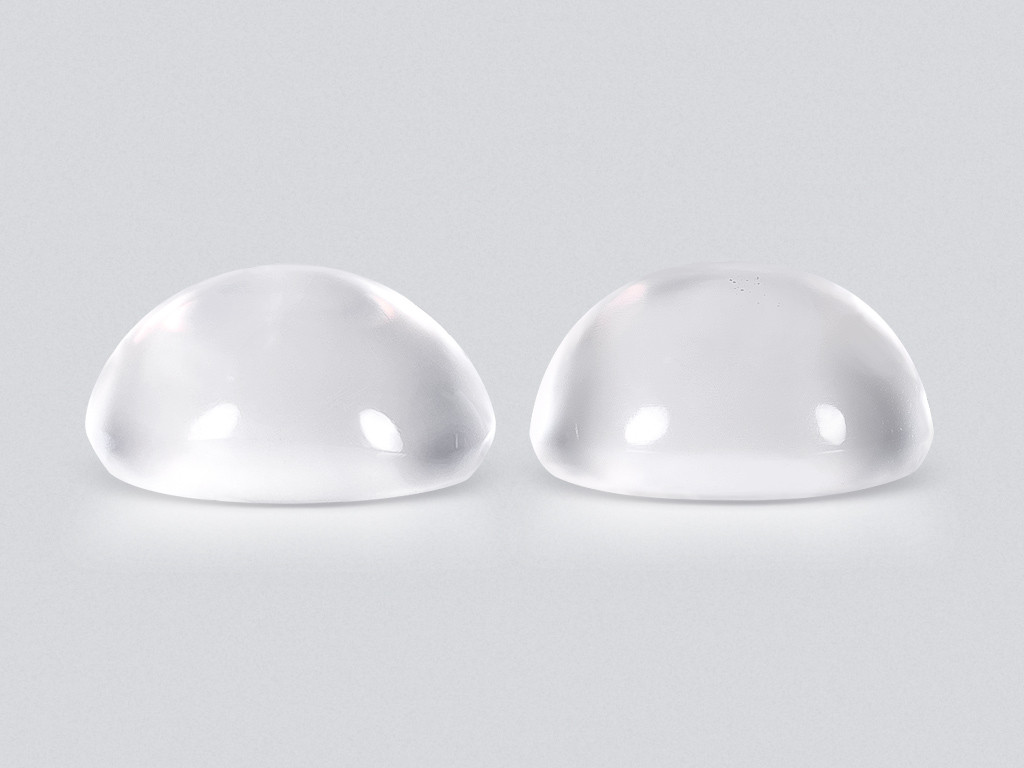 Un par de piedras lunares de talla cabujón de 16,89 quilates, Birmania Image №1