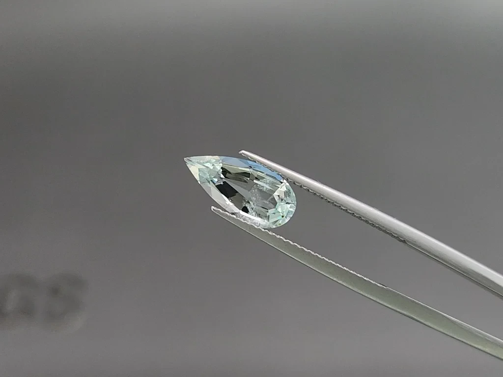 Satz aquamarine im birnenschliff 3,87 karat, Madagaskar Image №3