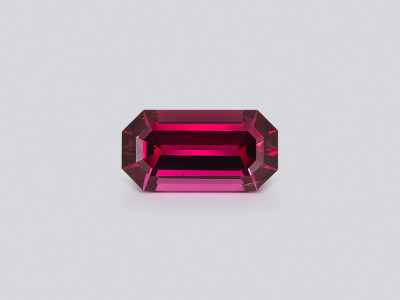 Rhodolite garnet octagon cut 4.16 carats, Madagascar photo