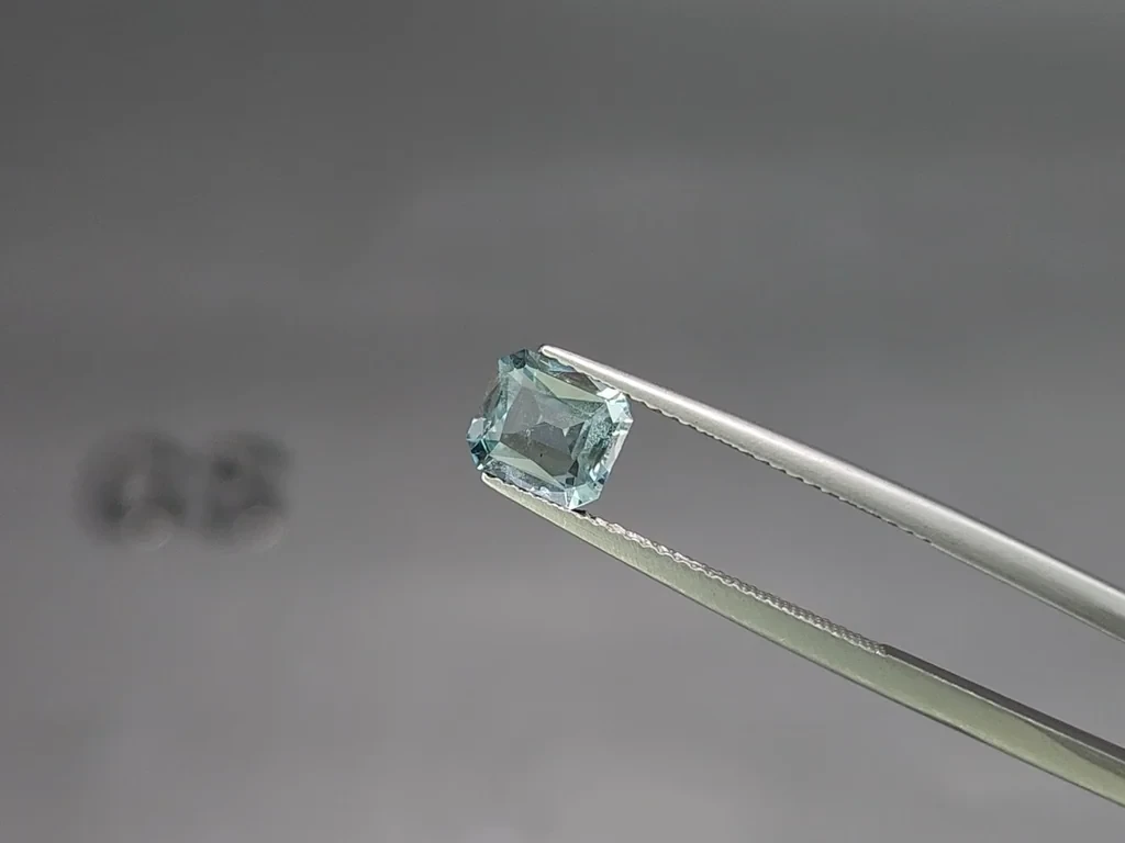 Set of aquamarines octagon cut  2.34 carats, Madagascar Image №2