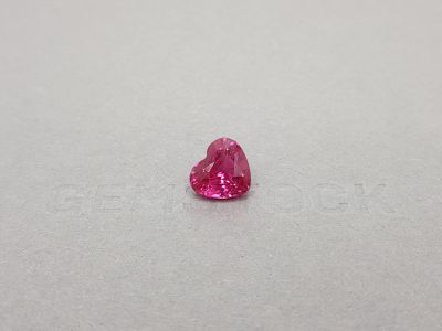 Pink Mahenge heart-cut spinel 3.65 ct, Tanzania photo