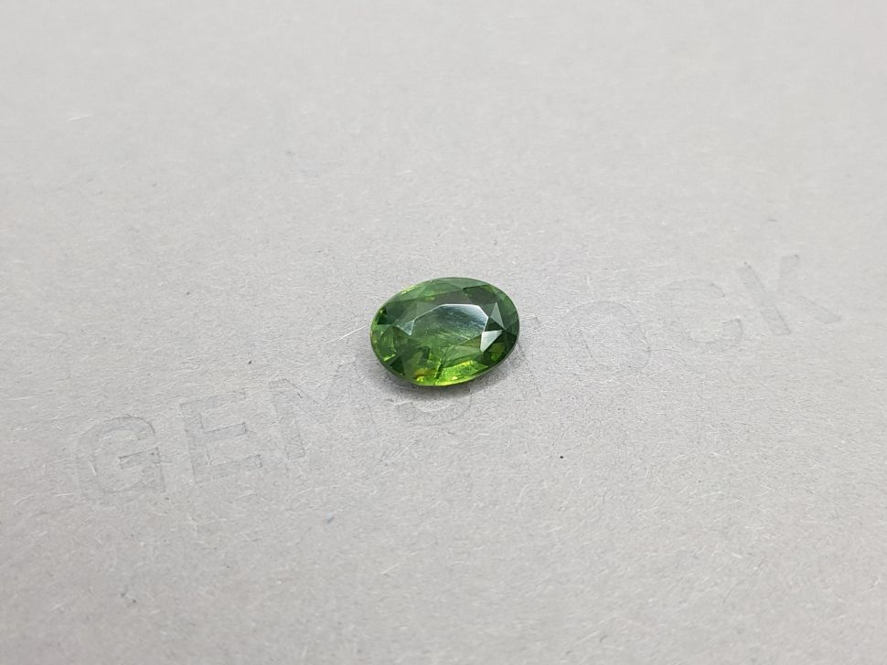 Oval cut green zircon from Sri Lanka 2.87 ct Image №3