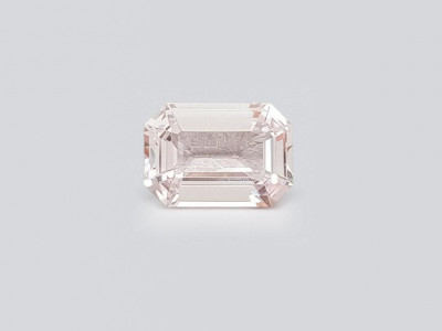 2.29 carat emerald-cut morganite, Africa photo