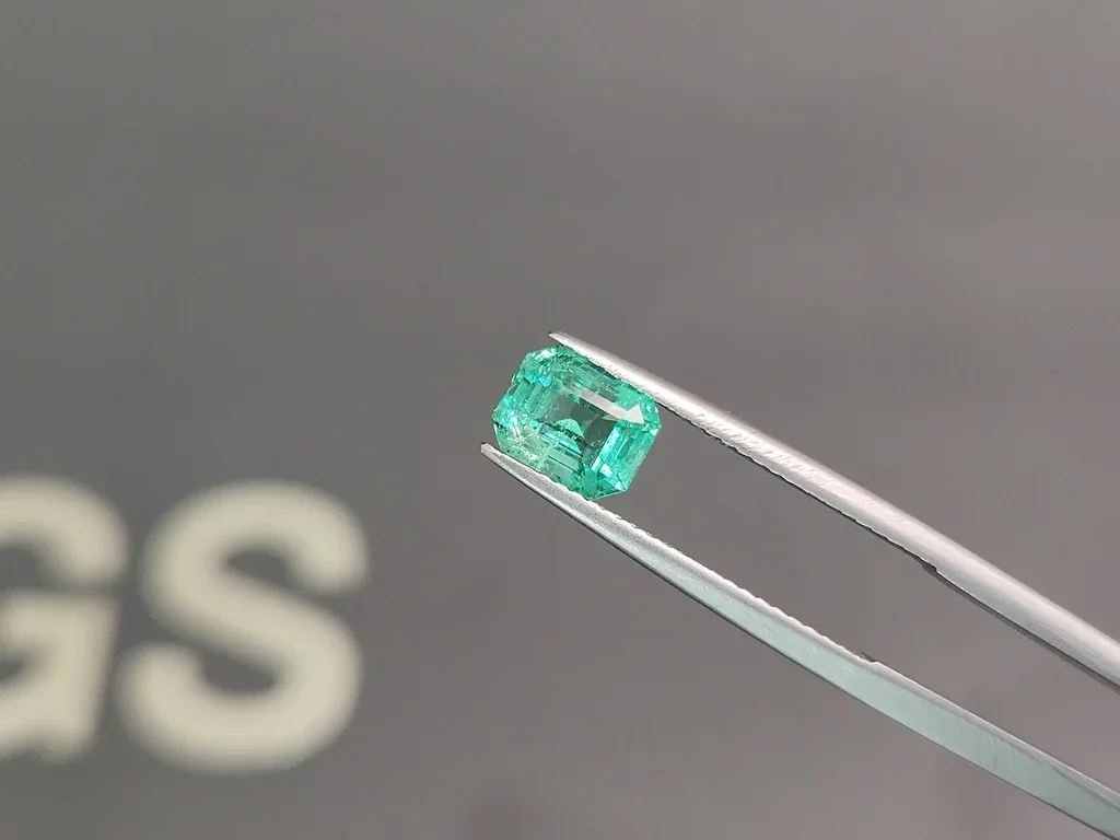 Esmeralda de corte octogonal de 1,26 carats, Colombia Image №3
