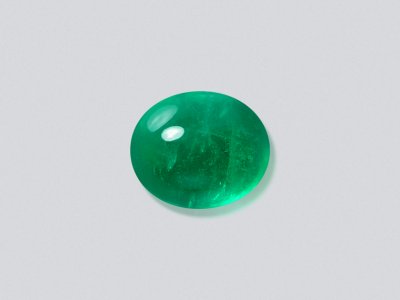 Emerald cabochon cut 2.29 carats, Russia photo