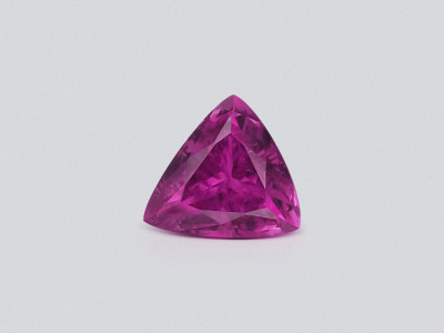 Purple tourmaline trillion cut 5.15 carats, Africa photo
