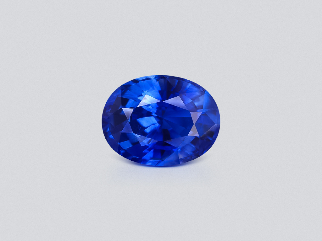Saphir ovale bleu royal de 5,72 carats, Sri Lanka  Image №1