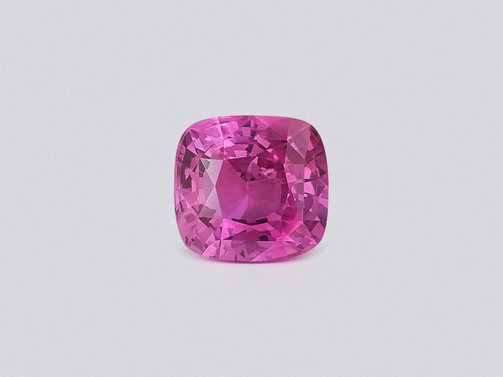 Unbehandelter rosa saphir kissenförmiger 2,03 karat  Sri Lanka Image №1