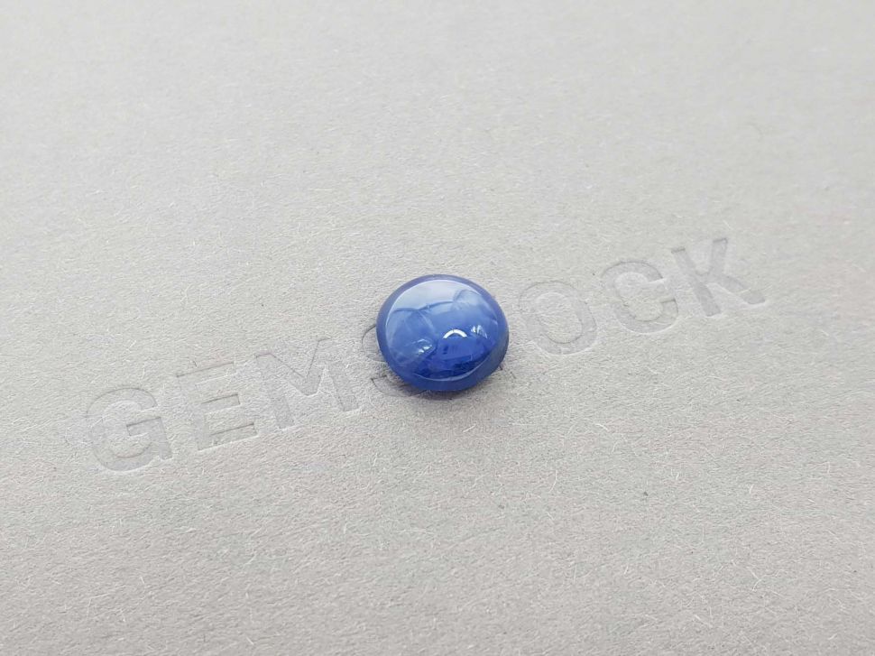 Star blue sapphire, 4.58 ct cabochon cut, Burma Image №2