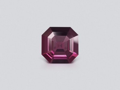 Burmese purple spinel 2.72 ct in octagon photo