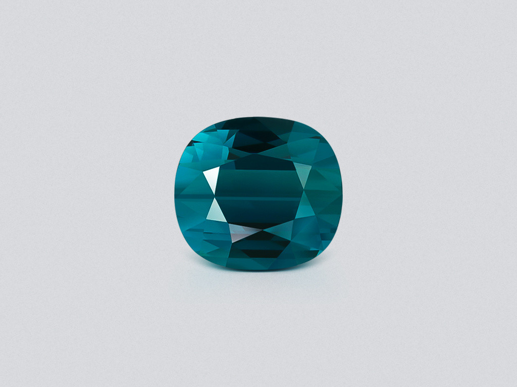Gran turmalina indigolita azul de talla cojín de 16,00 quilates, Afganistán  Image №1