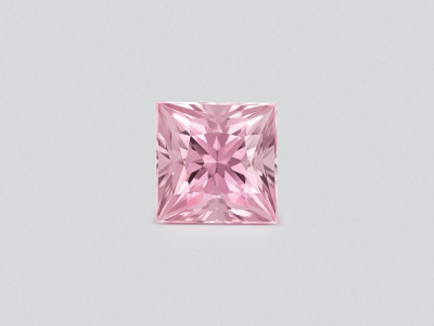 Soft pink tourmaline princess cut  5.50 carats,  Africa photo