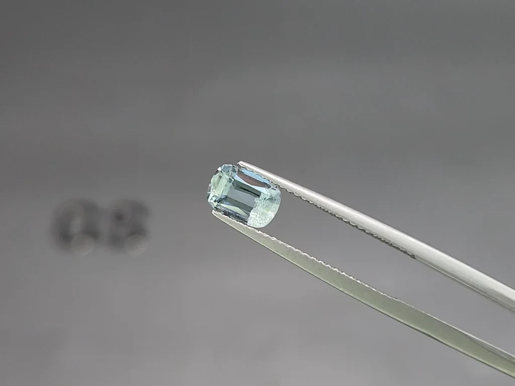 Set of aquamarines cushion cut 2.05 carats, Madagascar Image №3
